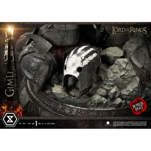 Lord of the Rings figurine: the two bonus towers version Prime 1 Studio Le Seigneur des anneaux Gimli image-3