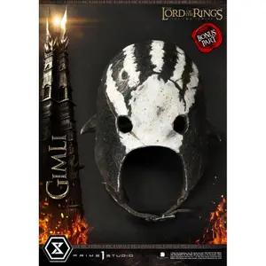 Lord of the Rings figurine: the two bonus towers version Prime 1 Studio Le Seigneur des anneaux Gimli image-6