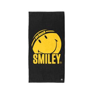 7t50h050-serviette-prince-x-smiley-noir-jaune-50x100-cm