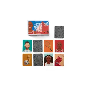 Card games Printworks Memo Game - Iconic Athletes image-1