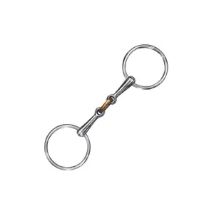 2 rings double break bit for horse Privilège Equitation image-0