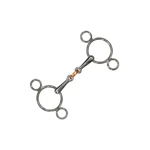 Double snaffle bit for horses Privilège Equitation image-0
