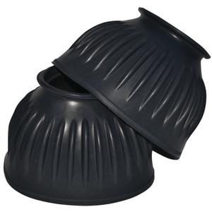 601010-noir-pair-of-ribbed-horse-bells-privilege-equitation-black