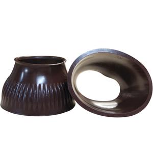 601020-marron-pair-of-thick-horse-bells-privilege-equitation-brown