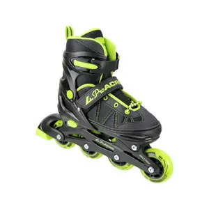 lumio-2-verstellbare-rollerskates-fur-kinder-pro-acro-lumio-schwarz-fluo-34-37