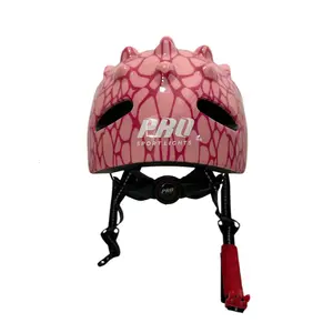 Casque fille Pro Sport Lights Dino image-4