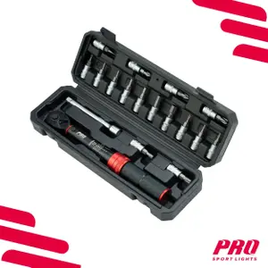 Clé dynamométrique 16 embouts compacte Pro Sport Lights image-2