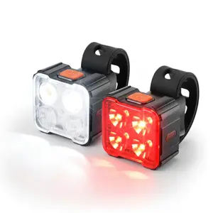 Front and Rear LED Light Pro Sport Lights 260 et 40 lumens image-0