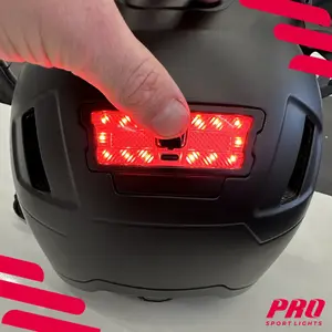 Medium Helmet with Visors and LED Light Pro Sport Lights Speed Pedelec image-4