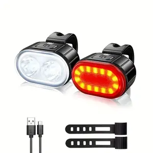Front Light and Rear Light Pro Sport Lights 200 et 50 lumens image-3