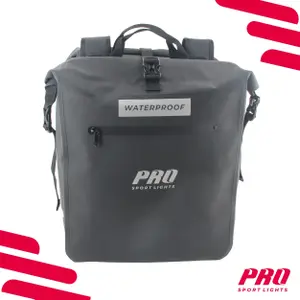 Waterproof Rear Pannier with Reflectors Pro Sport Lights image-1