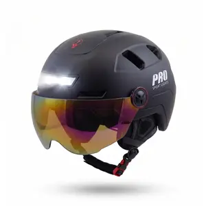 Helmet with visor and ear covers Pro Sport Lights image-1