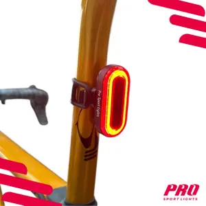 Rear Light and Front Headlight Pro Sport Lights 1200 & 100 Lumens image-1