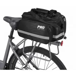 Waterproof Rear Pannier with Rain Cover Pro Sport Lights image-0