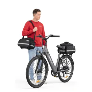 Waterproof Rear Pannier with Rain Cover Pro Sport Lights image-2