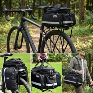 Waterproof Rear Pannier with Rain Cover Pro Sport Lights image-3