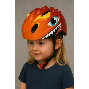 Child helmet Pro Sport Lights Dino image-3