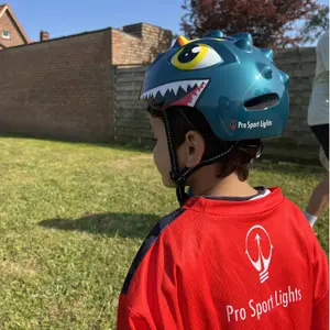 Child helmet Pro Sport Lights Dino image-4