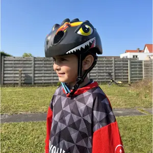 Child helmet Pro Sport Lights Dino image-4