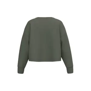 Damen Cropped Rundhals-Sweatshirt Proact image-1