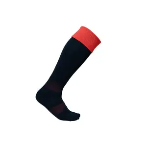 pa0300-black-sportyred-hohe-zweifarbige-sportsocken-proact-black-sporty-red