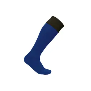 pa0300-darkroyalblue-black-hohe-zweifarbige-sportsocken-proact-dark-royal-blue-black