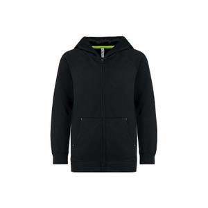 pa386-black-sweatshirt-zipped-hooded-child-proact-black