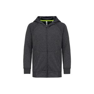 pa386-darkgreyheather-sweatshirt-zipped-hooded-child-proact-dark-grey-heather