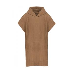 pa582-camel-kids-hooded-towel-poncho-proact-camel