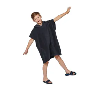 Children's hooded bath poncho Proact image-2
