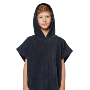 Children's hooded bath poncho Proact image-1