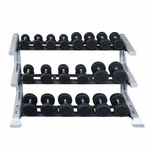 3-level saddle dumbbell storage rack ProClubLine image-1