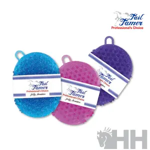 Pferdestriegel Professional's Choice Jelly Scrubber (x6) image-0