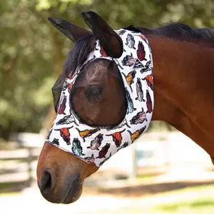 Máscara anti-voo para cavalos Professional's Choice Comfortfit image-0
