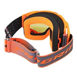 Μάσκα μοτοκρός Progrip 3300 FL Vision Go image-2