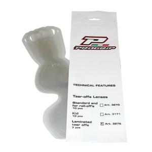 Lot de 7 tear-off moto pour masque/lunettes cross Progrip 3276 3200, 3201, 3204, 3301, 3400, 3450 image-0