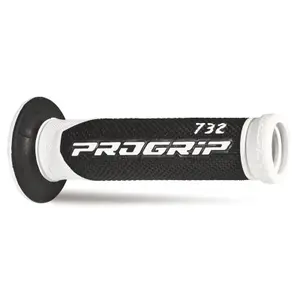 Dual-density open-end motorcycle handles Progrip image-0