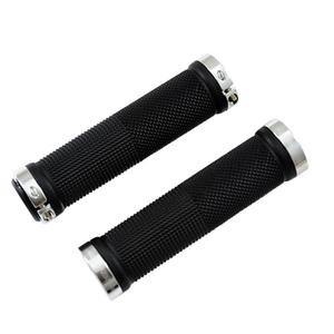 480638-paar-doppelgriffe-progrip-lock-on-schwarz-silber-128-mm