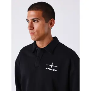 Sweatshirt mit Polokragen Project X Paris Essentials image-3