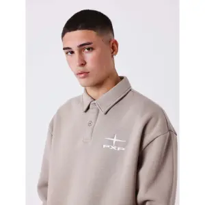 Sweatshirt mit Polokragen Project X Paris Essentials image-3