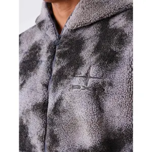 Hooded zipped fleece Project X Paris image-4