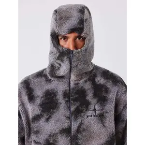 Hooded zipped fleece Project X Paris image-3