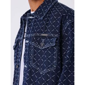 Denim jacket Project X Paris Western image-4