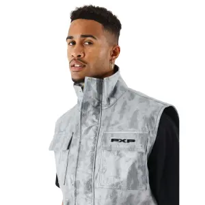 Vest uden ærmer med lommere erosion Project X Paris image-3