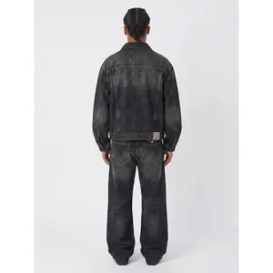 Denim jakke Project X Paris image-3