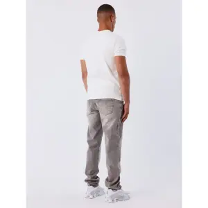 Ausgewaschene gerade Jeans Project X Paris image-2