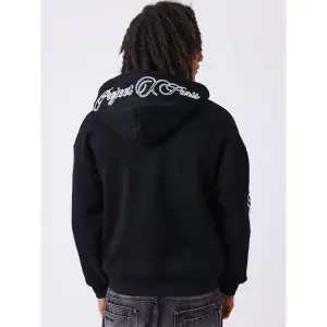 Zip-up hoodie Project X Paris Caligraphy image-3