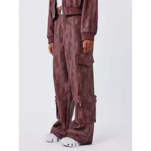 Pantalon cargo femme Project X Paris Croco image-2