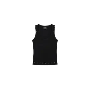 Women's tank top Project X Paris Eyelet image-0