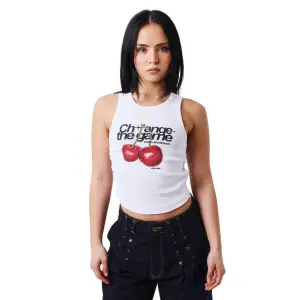 T-shirt με εκτύπωση κεράσια γυναικείο Project X Paris image-0